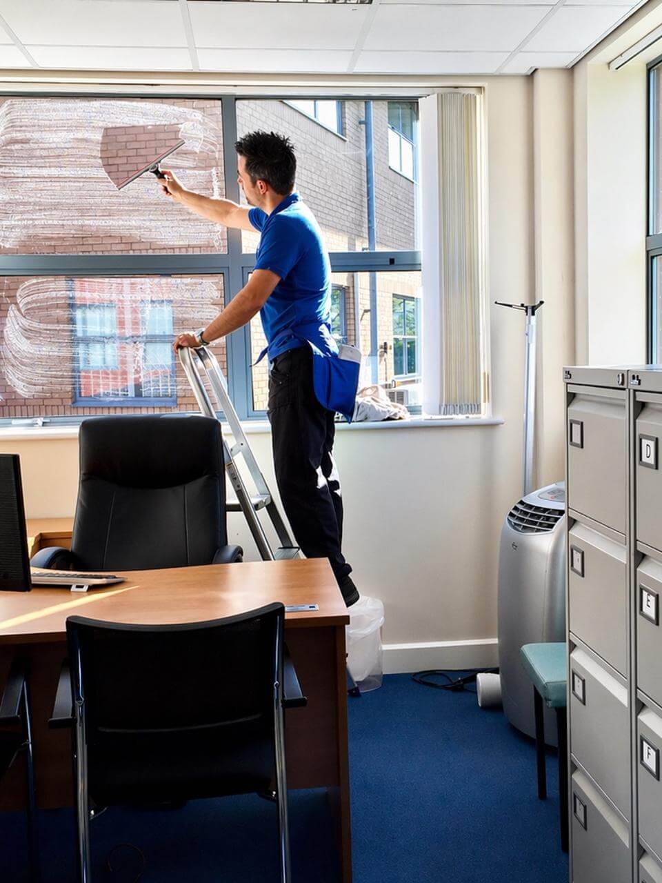 AG Window Cleaning Shrewsbury Commercial Internal window cleaning
