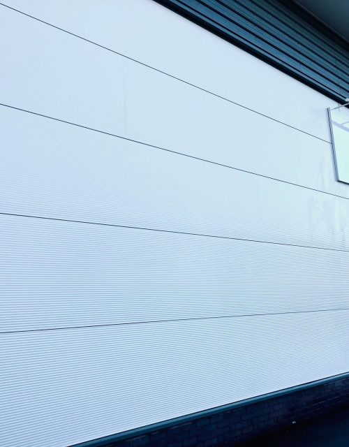 Window Cleaner in Shrewsbury, image of AG Window Cleaning, Cladding wash after